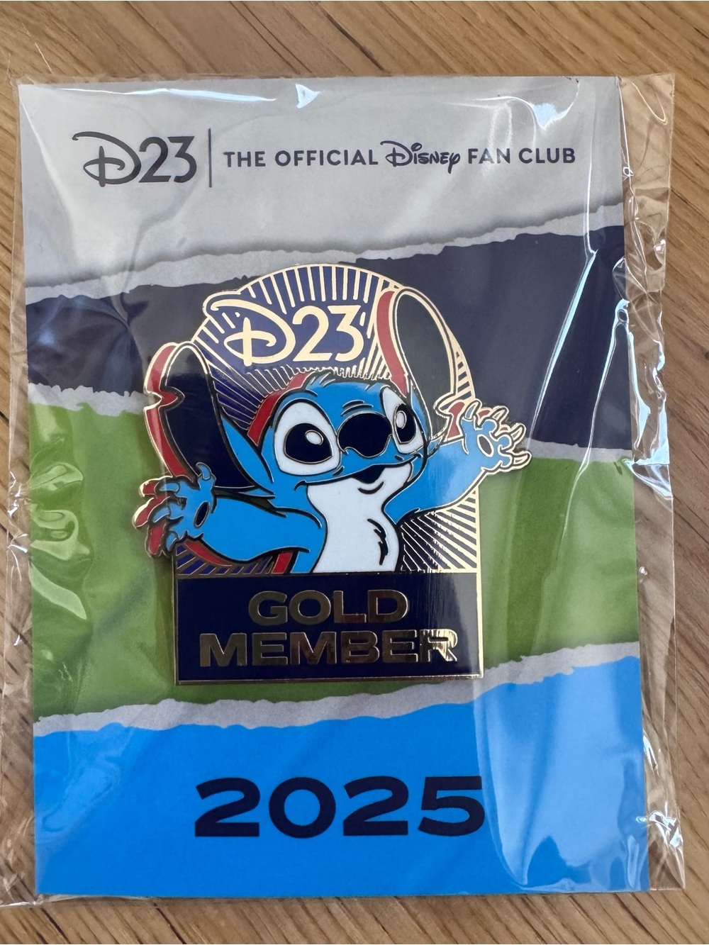 DISNEY D23 GOLD MEMBER 2025 STITCH Pin LIMITED EDITION